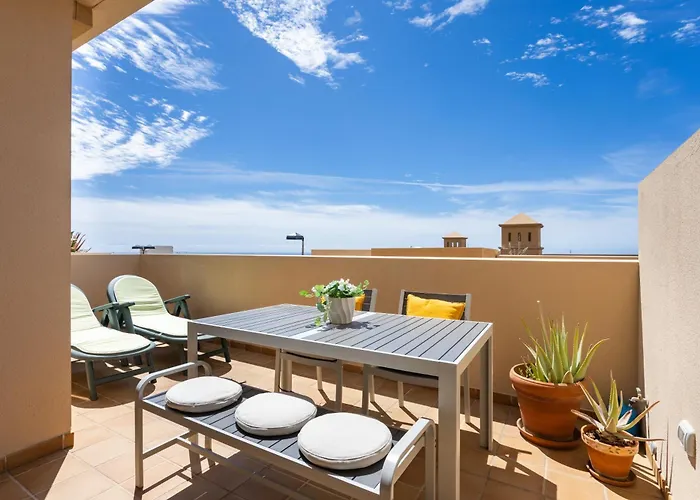 Home2book Cute Terrace & Pool El Poris Lägenhet *