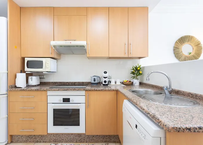 Апартаменты Home2book Cute Terrace & Pool El Poris *