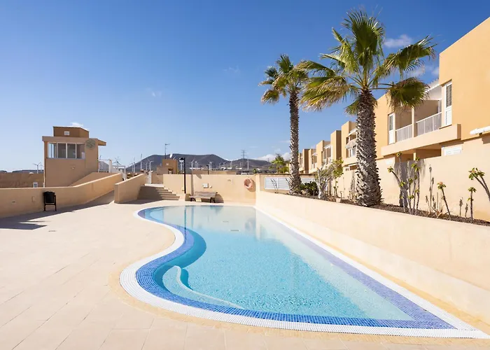 Lägenhet Home2book Cute Terrace & Pool El Poris *